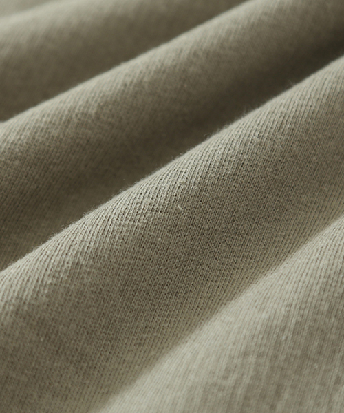 CUBE SUGAR（キューブシュガー）の「やわらか裏毛クルー（スウェット・レディース・ホワイト/カーキ/ブルー/チャコール・M）」の15枚目の写真