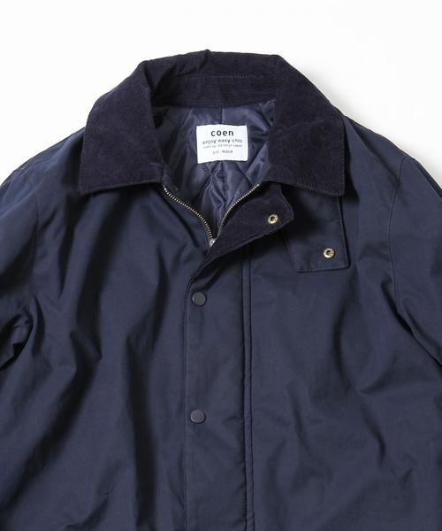 coen（コーエン）の「中綿ハンティングコート（その他アウター・メンズ・オリーブ/ネイビー・MEDIUM/LARGE/SMALL/X-LARGE）」の3枚目の写真