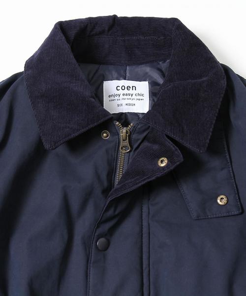 coen（コーエン）の「中綿ハンティングコート（その他アウター・メンズ・オリーブ/ネイビー・MEDIUM/LARGE/SMALL/X-LARGE）」の4枚目の写真