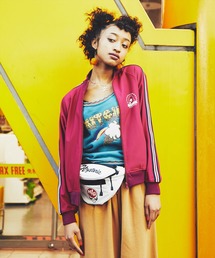 HYSTERIC GLAMOUR | STAR CIRCLE WOMAN プリント トラックジャケット(ブルゾン)