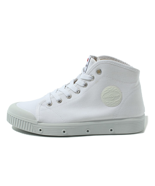 alcali（アルカリ）の「SPRING COURT / スニーカー (MID CUT)（スニーカー・レディース・ホワイト・2/3）」の2枚目の写真