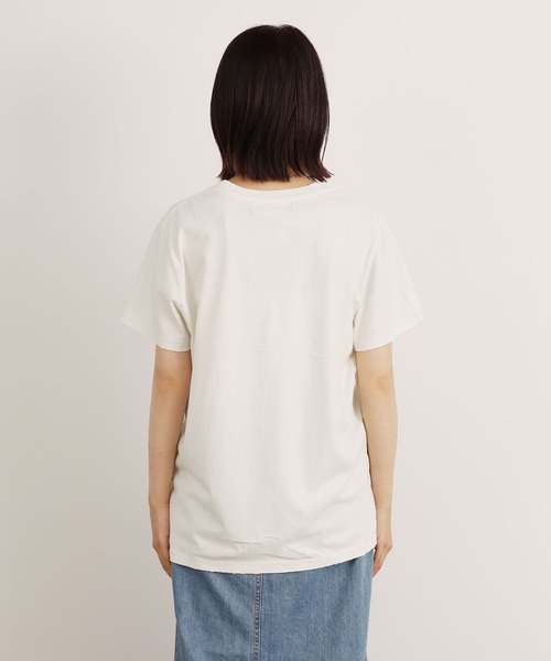 REMI RELIEF(レミレリーフ)の「REMI RELIEF/レミレリーフ スペシャル加工 プリント Tシャツ フラダンス 刺繍 半袖Tシャツ(Tシャツ/カットソー・メンズ・ホワイト・M/L/XL)」の16枚目の写真