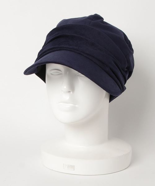 IRODORI(イロドリ)の「イロドリ マ二フィック UV キャスケット パルフェ ウール / コーデュロイ/コットン レディース irodori(キャスケット・レディース・ブラック/その他1/その他3/その他5/ネイビー/グレー系その他/グレー系その他2/ブラウン系その他/ブルー系その他/チャコールグレー/キャメル/オリーブ/ベージュ/ブラック系その他2/ブラック系その他3/ブルー系その他2/ブルー系その他3/ライトグレー/ブラック系その他/ブラック系その他4/ブラック系その他5・MEDIUM/LARGE)」の21枚目の写真