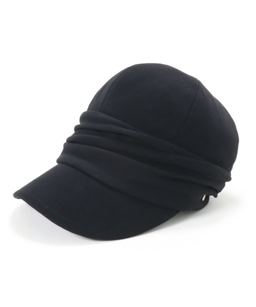 IRODORI(イロドリ)の「イロドリ マ二フィック UV キャスケット パルフェ ウール / コーデュロイ/コットン レディース irodori(キャスケット・レディース・ブラック/その他1/その他3/その他5/ネイビー/グレー系その他/グレー系その他2/ブラウン系その他/ブルー系その他/チャコールグレー/キャメル/オリーブ/ベージュ/ブラック系その他2/ブラック系その他3/ブルー系その他2/ブルー系その他3/ライトグレー/ブラック系その他/ブラック系その他4/ブラック系その他5・MEDIUM/LARGE)」の6枚目の写真