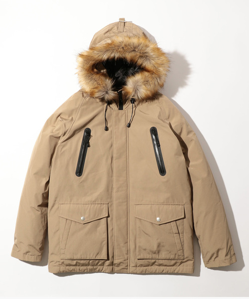 schott(ショット)の「Schott/ショット SNORKEL DOWN PARKA/シュノーケル ダウンパーカー(ダウンジャケット/コート)」|カーキ