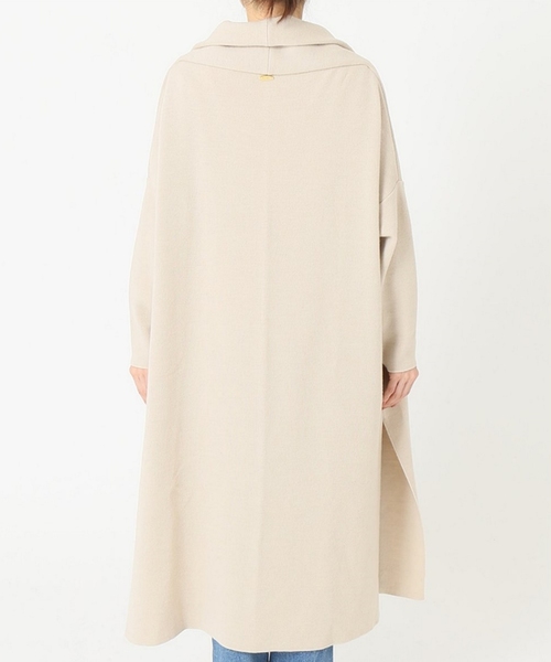 Deuxieme Classe（ドゥーズィエムクラス）の「スムースニットガウンコート（その他アウター・レディース・ブラック/ブラウン/ベージュ・FREE）」の16枚目の写真