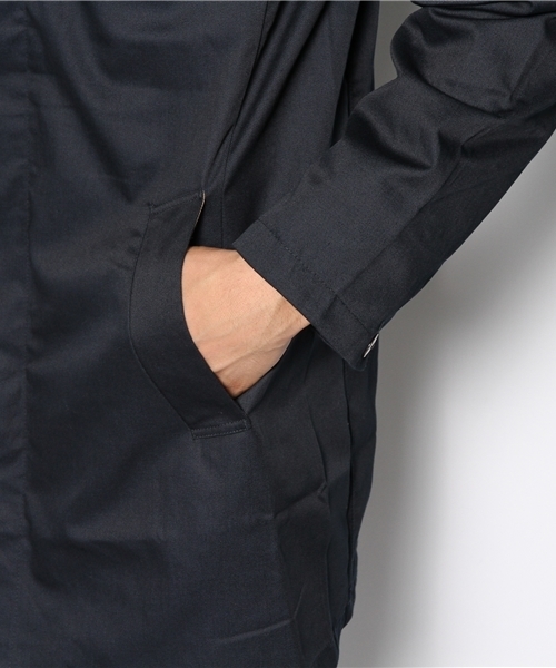 WEGO（ウィゴー）の「WEGO/ステンカラーコート（ステンカラーコート・メンズ・ブラック/ベージュ/ネイビー/オレンジ・MEDIUM/LARGE）」の11枚目の写真