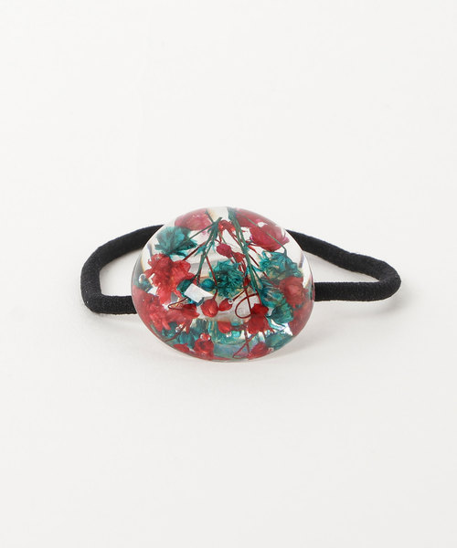 カヤ（カヤ）の「【カヤ】ホワイトファクトリー 手毬ヘアゴム 都桜