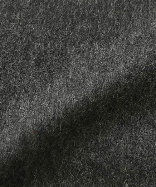 SLOBE IENA（スローブイエナ）の「TWEED MILL STOLE プレーンマフラー◆（マフラー・レディース・チャコールグレー/ブラック/ブラウン/グレー/カーキ・FREE）」の9枚目の写真