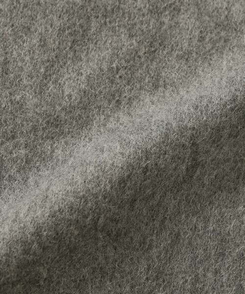 SLOBE IENA（スローブイエナ）の「TWEED MILL STOLE プレーンマフラー◆（マフラー・レディース・チャコールグレー/ブラック/ブラウン/グレー/カーキ・FREE）」の10枚目の写真