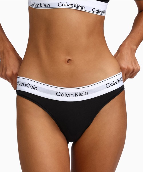 Calvin Klein Underwear（カルバンクラインアンダーウェア）の「MODERN COTTON ウェスト ロゴ Tバック ショーツ（ショーツ・レディース・ブラック/グレー/ホワイト・S/M/XS/L/XL）」の18枚目の写真