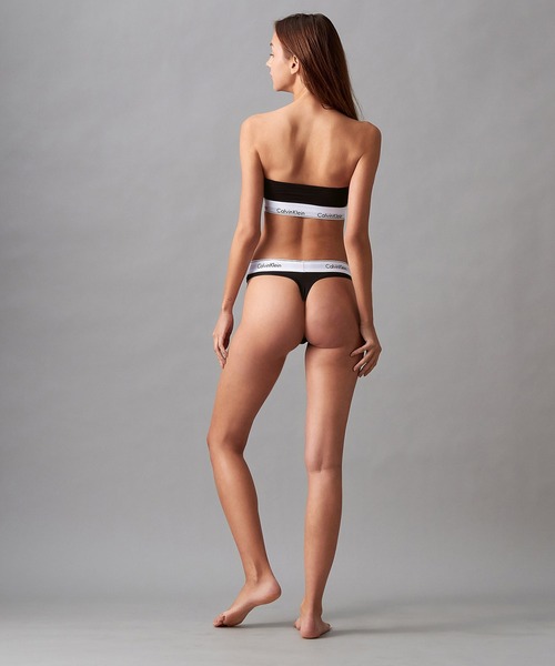 Calvin Klein Underwear（カルバンクラインアンダーウェア）の「MODERN COTTON ウェスト ロゴ Tバック ショーツ（ショーツ・レディース・ブラック/グレー/ホワイト・S/M/XS/L/XL）」の13枚目の写真