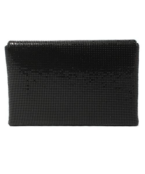 ROSE BUD（ローズバッド）の「【VERY掲載】(RADIANZE) 10756-3A AMESH CLUTCH BAG（クラッチバッグ・レディース・ブラック/アイボリー/ホワイト×ブラック・ONE SIZE）」の4枚目の写真