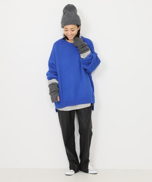 Deuxieme Classe（ドゥーズィエムクラス）の「・アームウォーマー（手袋・レディース・ベージュ/グレー・FREE）」の8枚目の写真