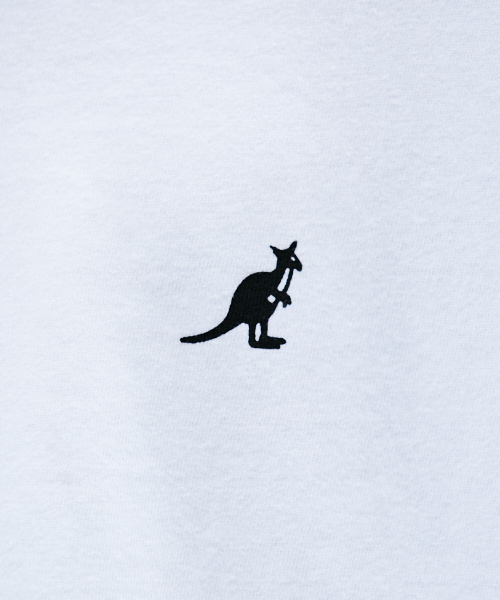 kutir(クティール)の「KANGOL ビックロングスリーブTシャツ(Tシャツ/カットソー・メンズ・ホワイト/ブラック・MEDIUM/LARGE)」の13枚目の写真