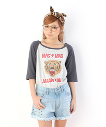 WC | wc/WCWCTOUR七分Tシャツ(Tシャツ/カットソー)