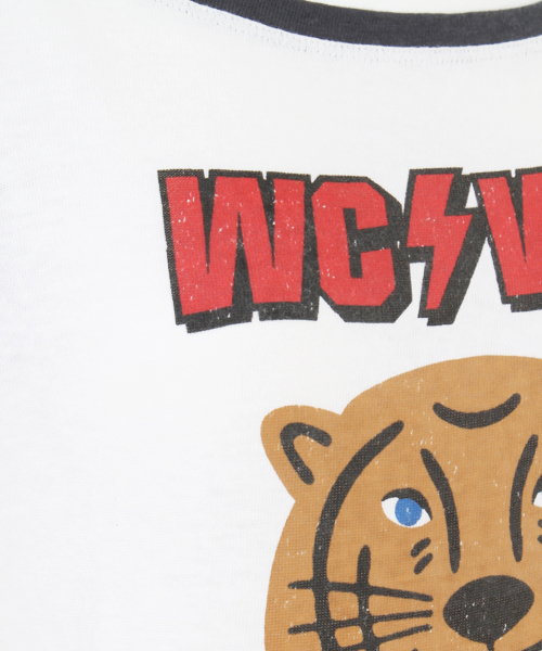 WC（ダブル シー）の「wc/WCWCTOUR七分Tシャツ（Tシャツ/カットソー・レディース・杢グレー/スミクロ/ホワイト・FREE）」の10枚目の写真