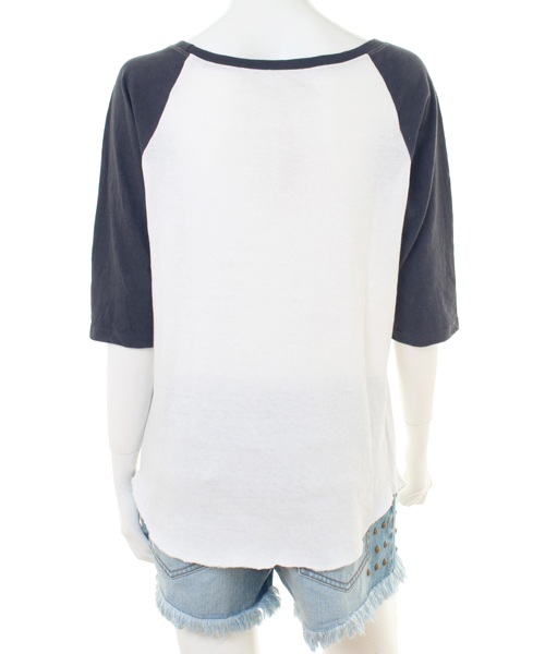 WC（ダブル シー）の「wc/WCWCTOUR七分Tシャツ（Tシャツ/カットソー・レディース・杢グレー/スミクロ/ホワイト・FREE）」の13枚目の写真