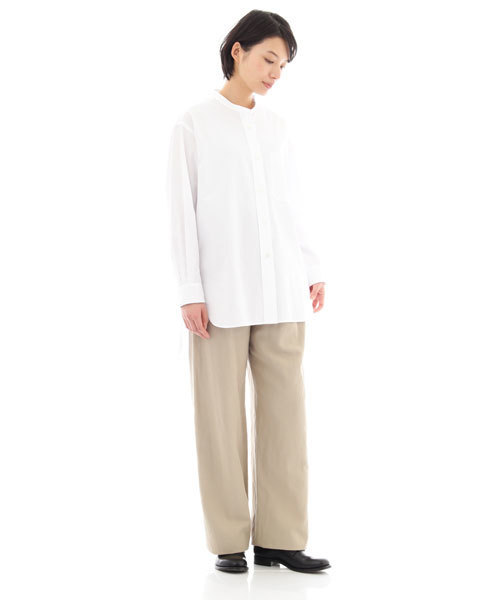 MARGARET HOWELL(マーガレットハウエル)の「CRISP COTTON(シャツ/ブラウス・レディース・ホワイト・1/2)」の5枚目の写真