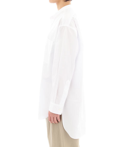 MARGARET HOWELL(マーガレットハウエル)の「CRISP COTTON(シャツ/ブラウス・レディース・ホワイト・1/2)」の6枚目の写真