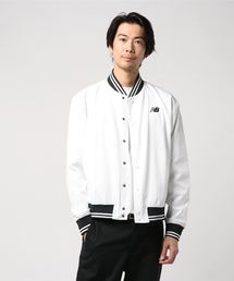 NEW BALANCE バスケットボール　 スタジャン風ジャケット New Balance スタジャン Athletics バーシティジャケット メンズ
