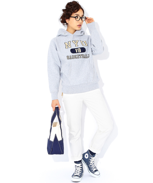 BEAMS BOY（ビームスボーイ）の「orslow / IVYFIT DENIM WHITE（デニムパンツ・レディース・ホワイト・3/2）」の14枚目の写真