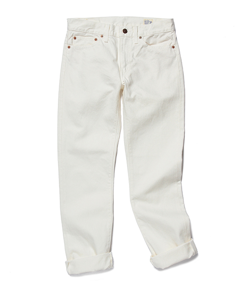 BEAMS BOY（ビームスボーイ）の「orslow / IVYFIT DENIM WHITE（デニムパンツ・レディース・ホワイト・3/2）」の18枚目の写真