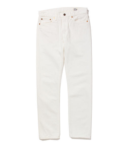 BEAMS BOY（ビームスボーイ）の「orslow / IVYFIT DENIM WHITE（デニムパンツ・レディース・ホワイト・3/2）」の8枚目の写真
