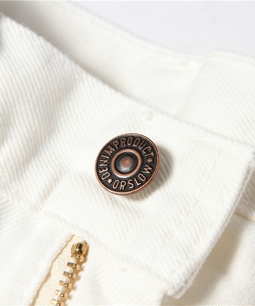 BEAMS BOY（ビームスボーイ）の「orslow / IVYFIT DENIM WHITE（デニムパンツ・レディース・ホワイト・3/2）」の11枚目の写真