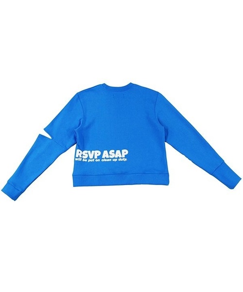 RSVP(アールエスブイピー)の「【RSVP】スリーブ スリット スウェットシャツ(スウェット・レディース・ホワイト/グレー/ブルー・FREE)」の15枚目の写真