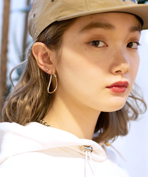 Rasvoa ラスボア の ワープリングｓｅｔピアス ピアス 両耳用 Wear