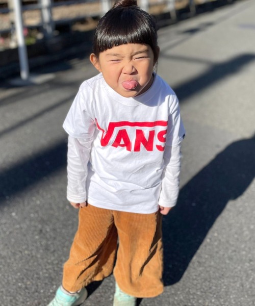 VANS ゲザゲザのSK8 Tシャツ ホワイト スケートボード