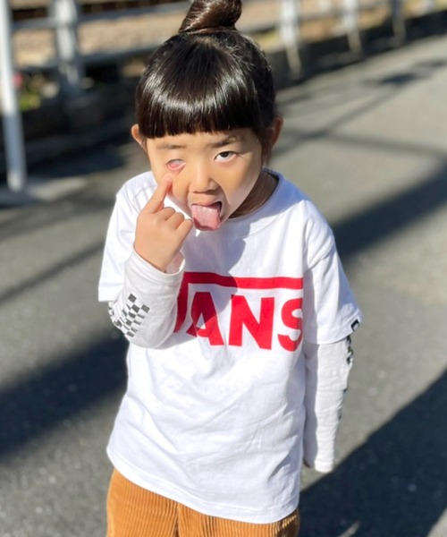 VANS/ヴァンズ Classic Logo S/S T-shirts KIDS キッズロゴT