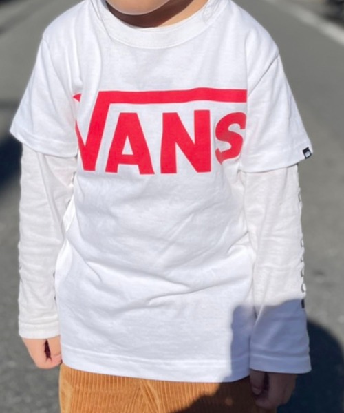 VANS/ヴァンズ Classic Logo S/S T-shirts KIDS キッズロゴT