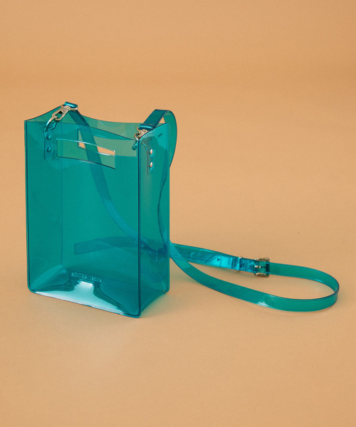 UNITED TOKYO（ユナイテッドトウキョウ）の「PVCサコッシュ（ショルダーバッグ・レディース・ホワイト/ブラック/ブラウン/イエロー/オレンジ/ブルー・FREE）」の17枚目の写真