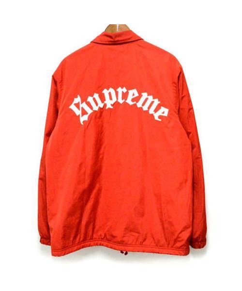 シュプリーム/オールドイングリッシュコーチジャケット/裏ボア/アーチ立体ロゴ Supreme/シュプリーム/Old English Coaches Jacket/オールド