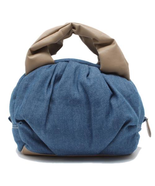 PLST（プラステ）の「2WAYデニムボストン型バッグ（ハンドバッグ・レディース・ブルー・FREE）」の3枚目の写真