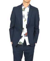 Paul Smith�i�|�[���X�~�X�j�́uMICRO HOUND�fS TOOTH CHECK 2B JACKET / 192115 1793�i�e�[���[�h�W���P�b�g�j�v