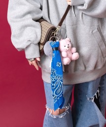 an meets zakka バンダナキーリングアクセサリー（キーホルダー）｜an