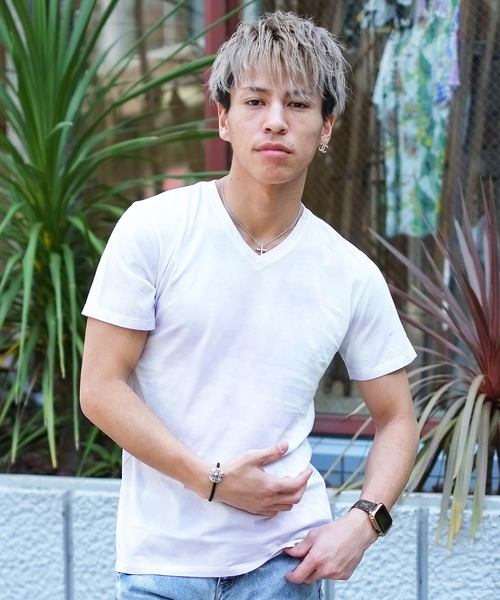 GOSTAR DE FUGA(ゴスタール ジフーガ)の「ムラ染めTEEシャツ/半袖カットソー(Tシャツ/カットソー・メンズ・パープル/ブルー・M/L)」の11枚目の写真