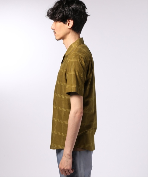 EDIFICE（エディフィス）の「コットンシルク チェックオープン シャツ（シャツ/ブラウス・メンズ・ブラック/ネイビー/マスタード・SMALL/MEDIUM/LARGE/X-LARGE）」の10枚目の写真