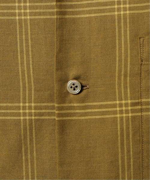 EDIFICE（エディフィス）の「コットンシルク チェックオープン シャツ（シャツ/ブラウス・メンズ・ブラック/ネイビー/マスタード・SMALL/MEDIUM/LARGE/X-LARGE）」の18枚目の写真