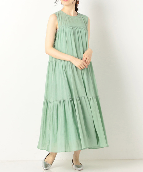 セール ティアードノースリワンピース ワンピース Archives アルシーヴ のファッション通販 Zozotown