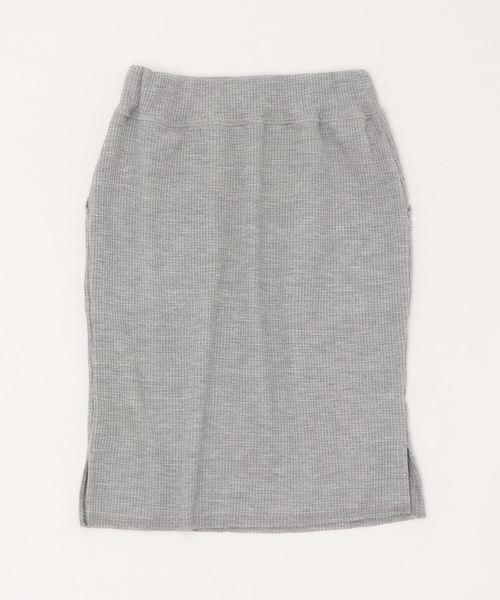 GLOBAL WORK（グローバルワーク）の「【キッズ】ワッフルタイトスカート/841911（スカート・キッズ・ブラック/グレー・SMALL/MEDIUM/LARGE/X-LARGE/XX-LARGE）」の3枚目の写真