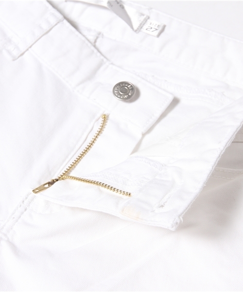 GIORDANO（ジョルダーノ）の「[GIORDANO]コットンストレッチカラーツイルショーツ（チノパンツ・レディース・ベージュ/レッド/オレンジ/ホワイト・25inch/29inch/27inch）」の9枚目の写真