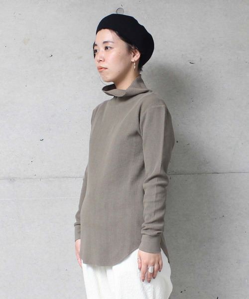 Et Silence Et 変形ワッフルタートルプルオーバー Tシャツ カットソー Note セール Note Silence ノートエシロンス のファッション