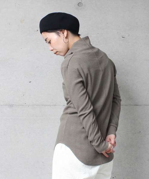 Et Silence Et 変形ワッフルタートルプルオーバー Tシャツ カットソー Note セール Note Silence ノートエシロンス のファッション