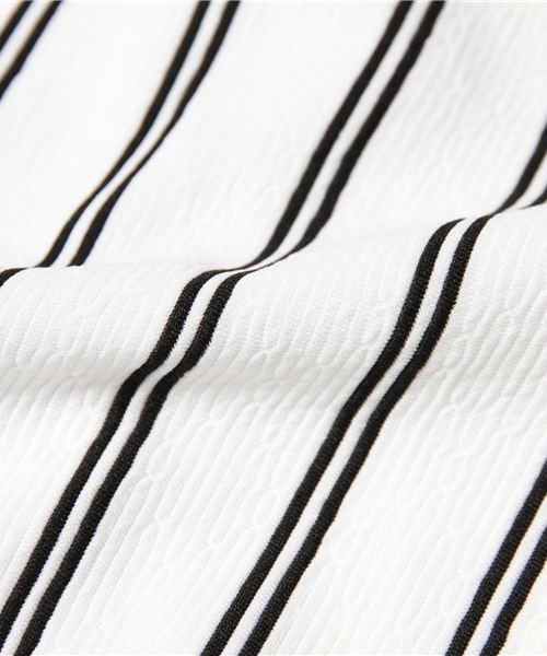 WEGO（ウィゴー）の「WEGO/ストライプタックペンシルスカート（スカート・レディース・ライトピンク/オフホワイト/ネイビー・FREE）」の10枚目の写真