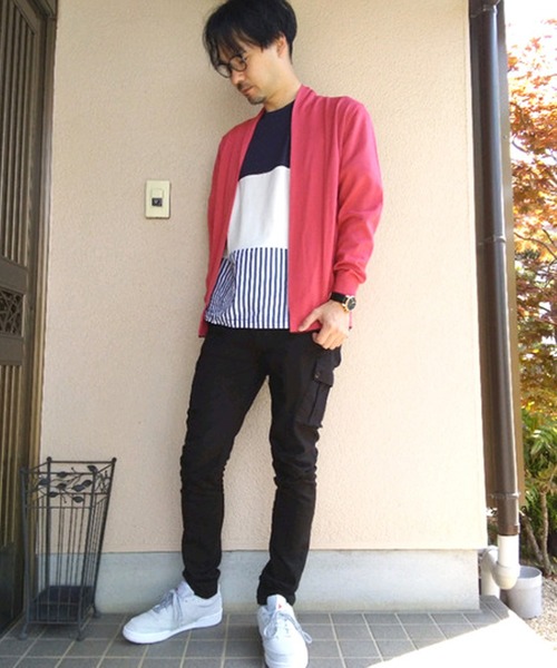 ８(eight)（エイト）の「テーパードカーゴパンツ（カーゴパンツ・メンズ・ブラック/カーキ/カモフラージュ・MEDIUM/LARGE/X-LARGE）」の4枚目の写真