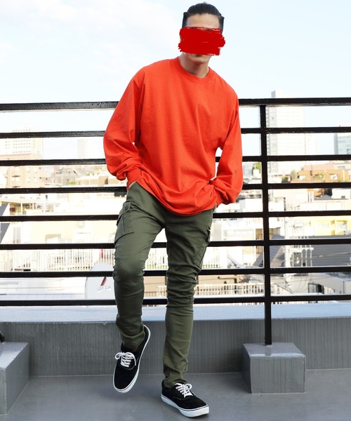 ８(eight)（エイト）の「テーパードカーゴパンツ（カーゴパンツ・メンズ・ブラック/カーキ/カモフラージュ・MEDIUM/LARGE/X-LARGE）」の6枚目の写真